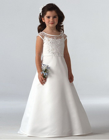 simple first holy communion dresses