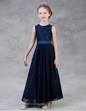 little girl chiffon dresses