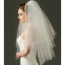 Charming 2 Layers Elbow-Length Tulle Wedding Veils